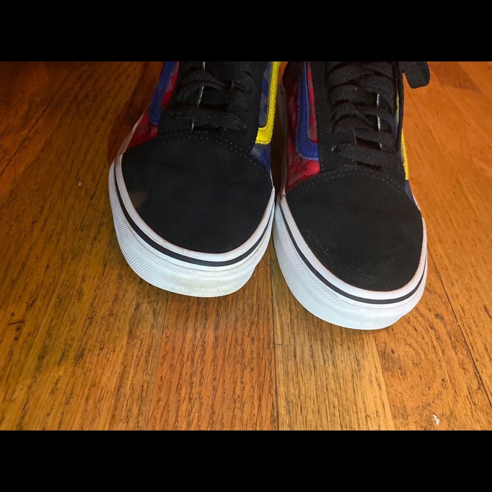 Multi-color Vans. - Picture 6 of 6